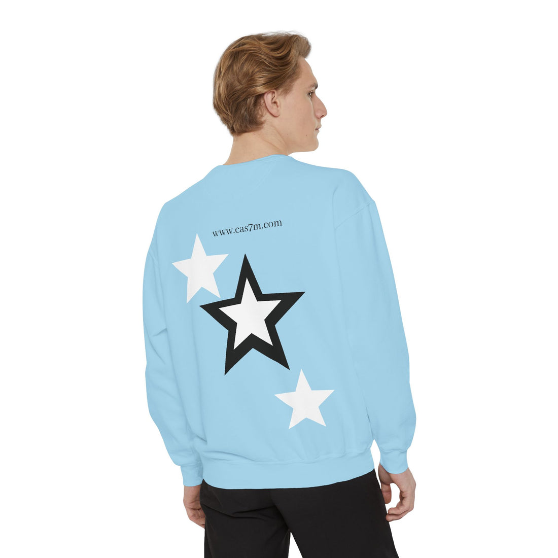 Unisex Garment-Dyed Sweatshirt - cas7m