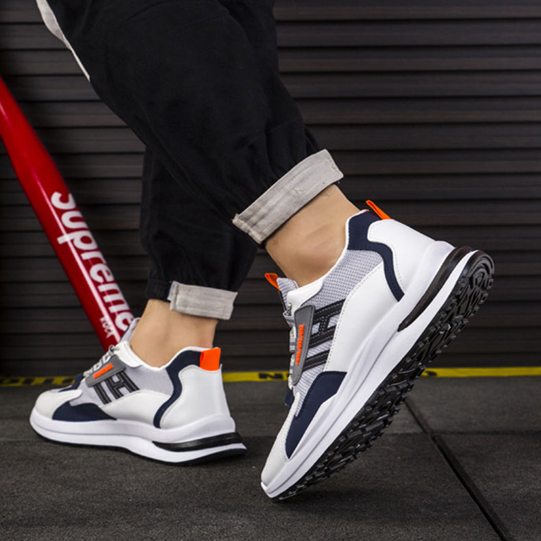 Men Sneakers White Sports Shoes Running Walking - cas7m