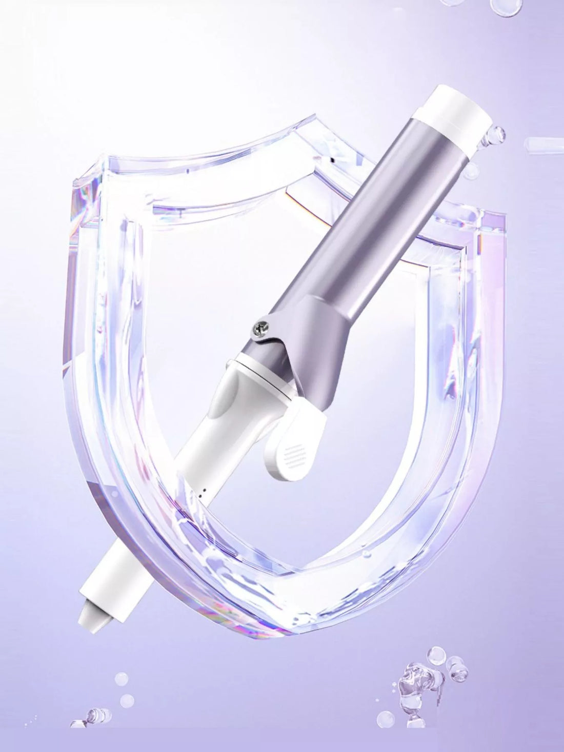 Ionic Anti-Scald Hair Styling Brush - Temperature Control Technology - cas7m
