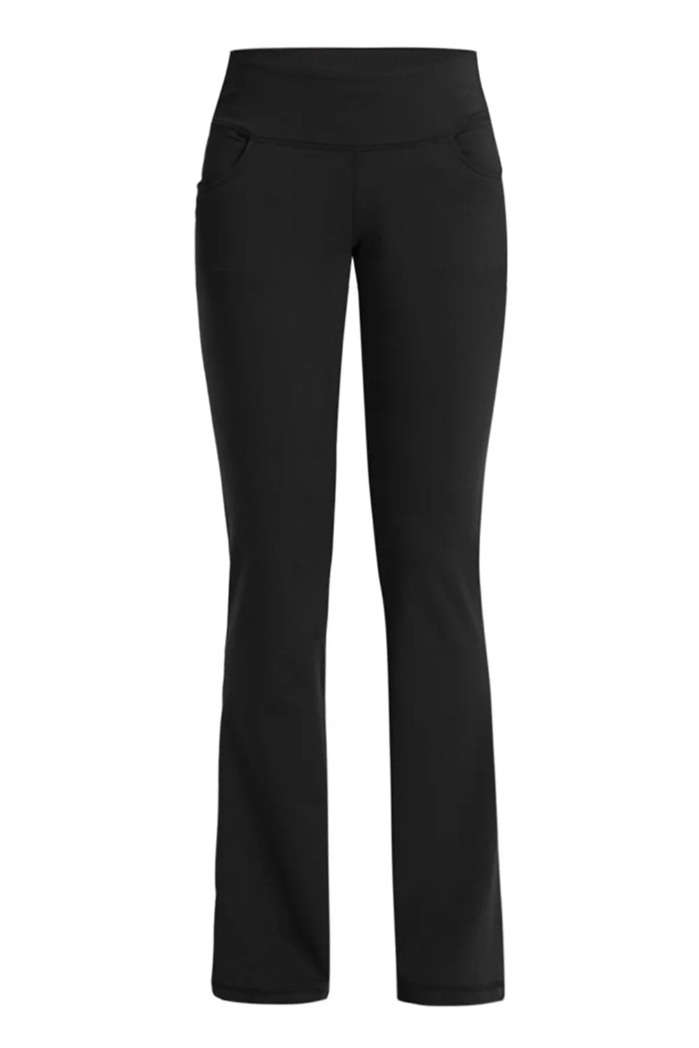 Pocketed High Waist Active Pants - cas7m