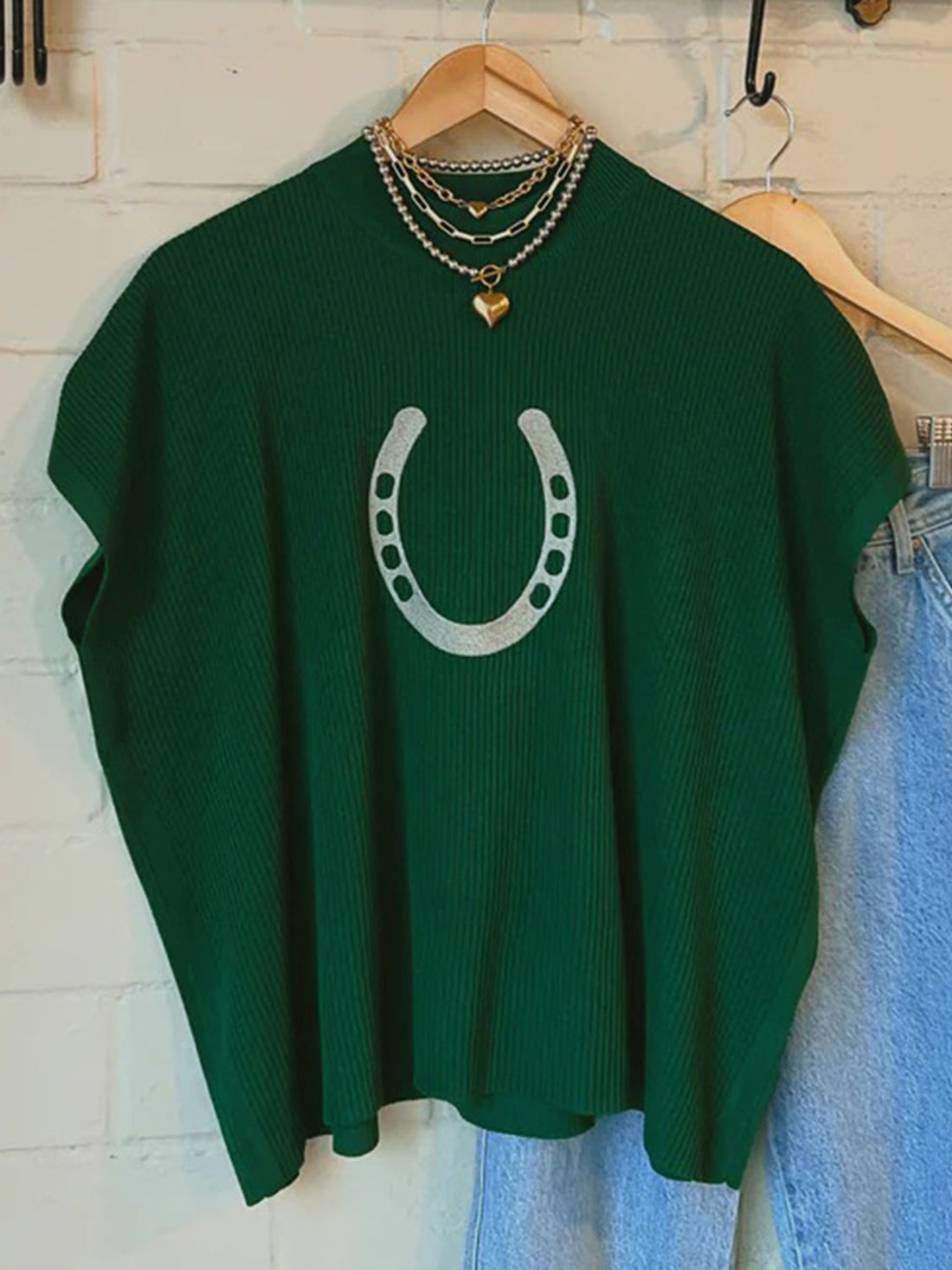 Ribbed Viscose Blend Sweater - Slightly Stretchy & Soft - cas7m