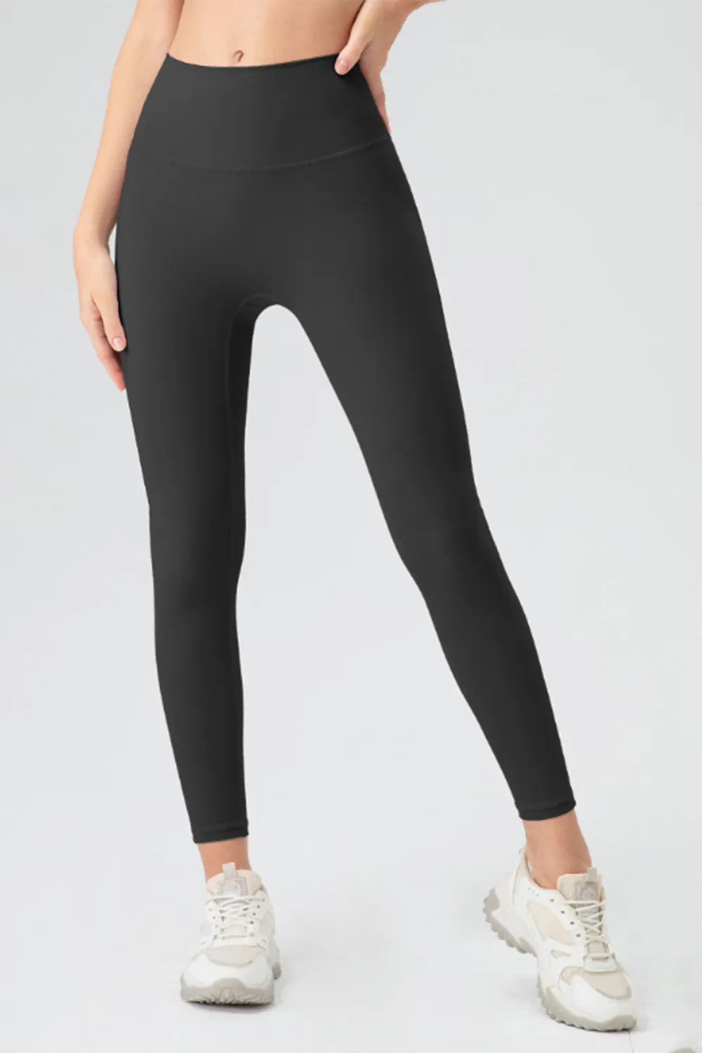 Ultra-Stretch Nylon Blend Leggings - Comfort & Style - cas7m