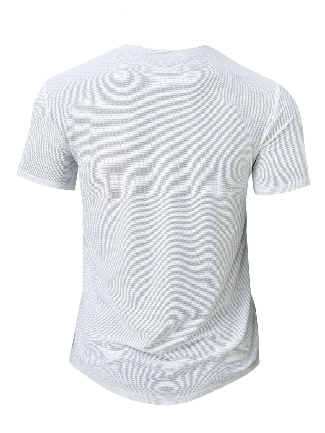 Men's Full Size Breathable Quick-Dry Active T-Shirt Plus Size - cas7m