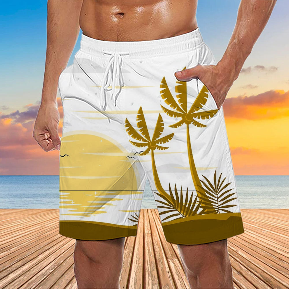 Shorts Swimming Shorts Trunks Summer Beach Pants - cas7m