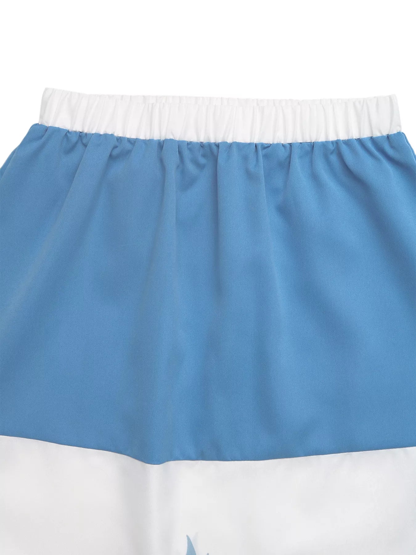 Effortless Chic Drawstring Skirt - 100% Polyester, Easy Care - cas7m