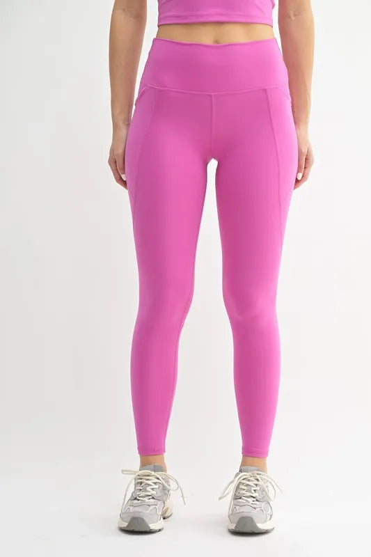 MONO B Venice Cloud Light Sculpt High-Waisted Leggings - cas7m