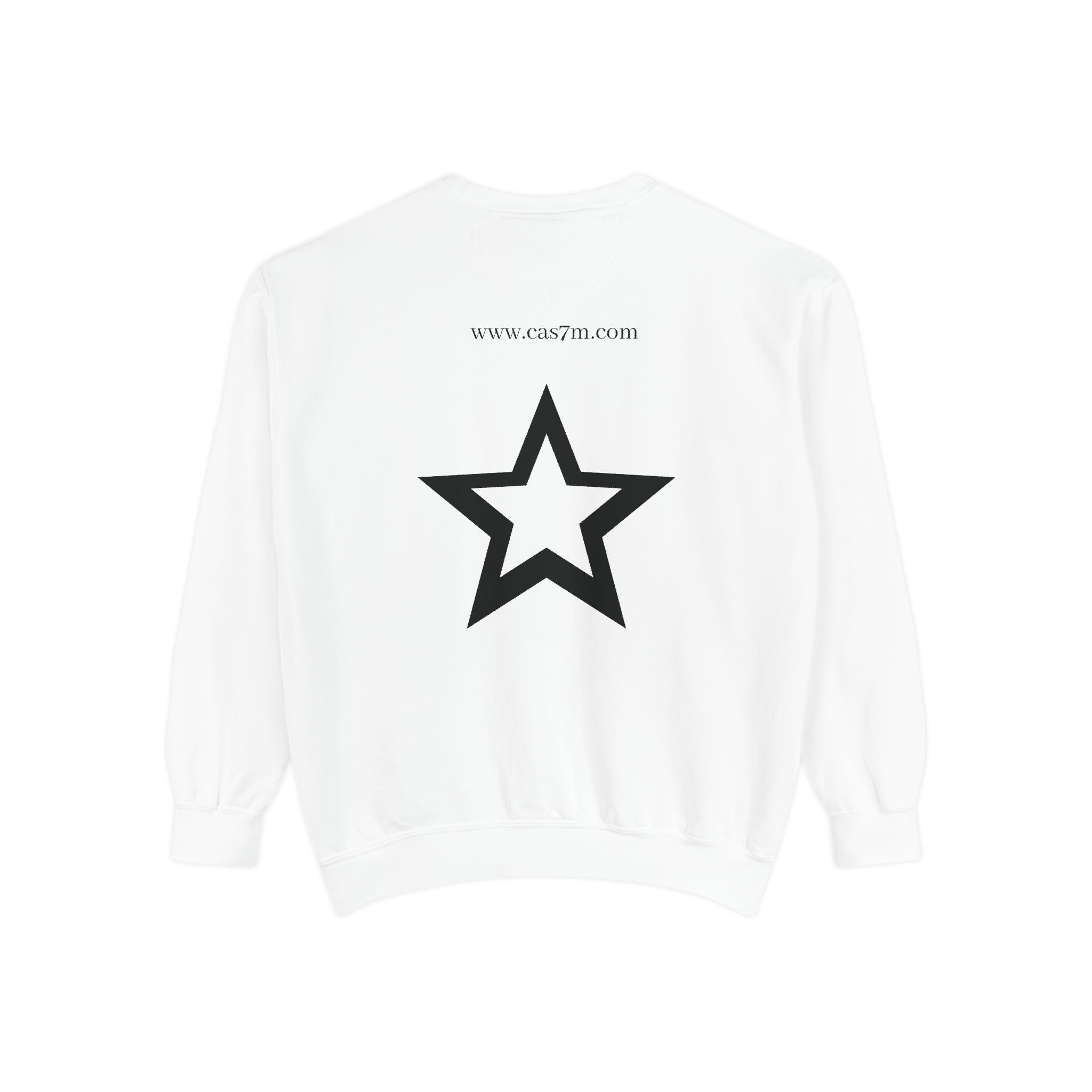 Unisex Garment-Dyed Sweatshirt - cas7m