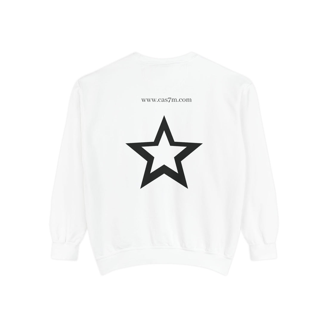 Unisex Garment-Dyed Sweatshirt - cas7m