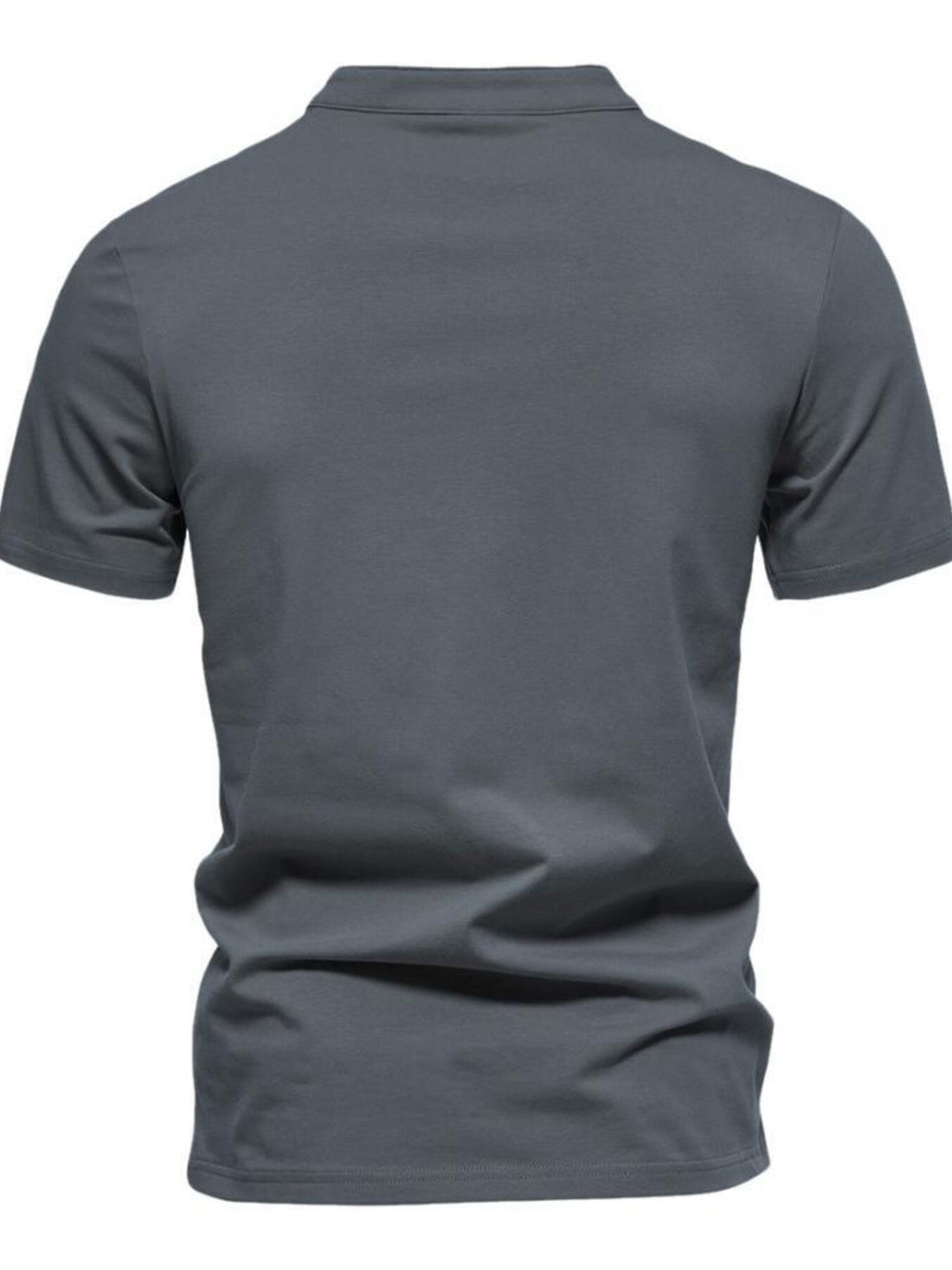 Men's Plus Size Casual Short Sleeve Slim Fit T-Shirt - cas7m