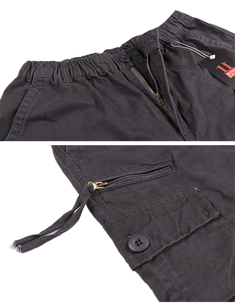Men's Loose Multi-pocket Cargo Pants - Cotton Straight Leg