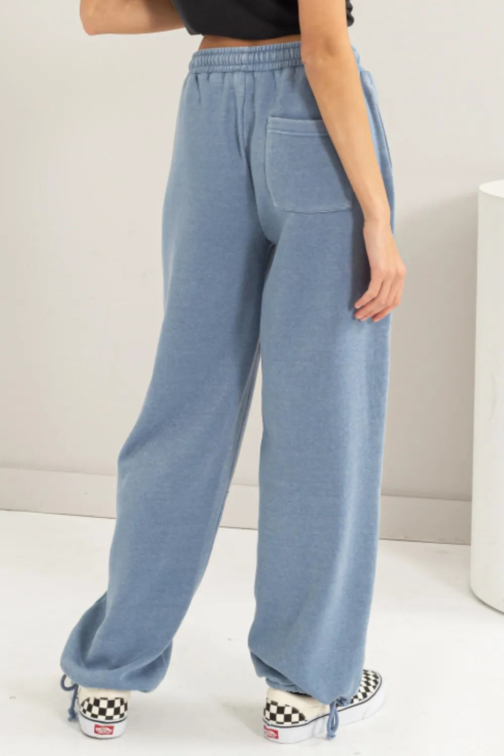 HYFVE Stitched Design Drawstring Sweatpants - cas7m