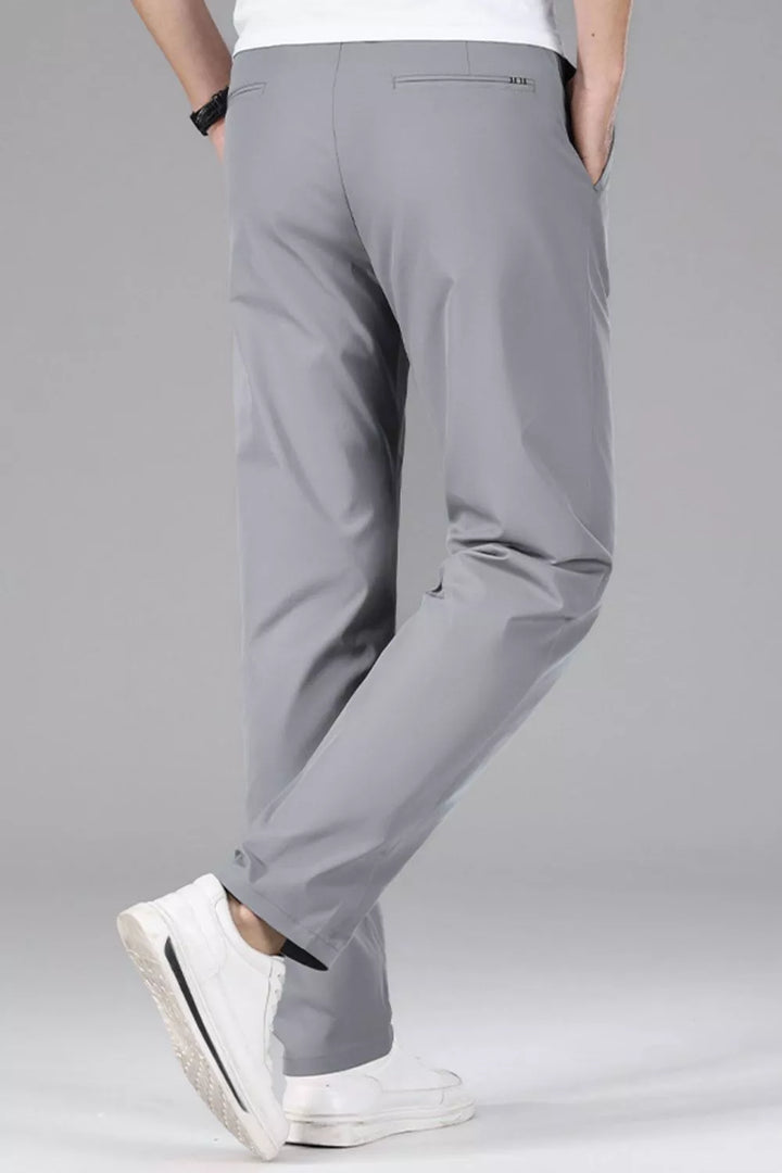Men's Plus Size Slim-Fit Stretch Dress Pants - cas7m