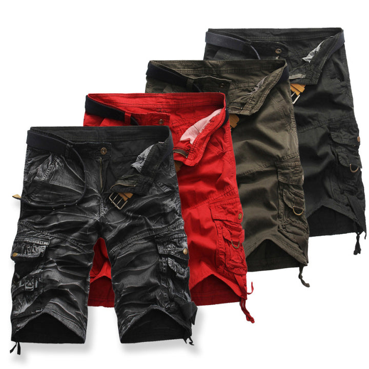Men's Large Multi-pocket Loose Camouflage Pants