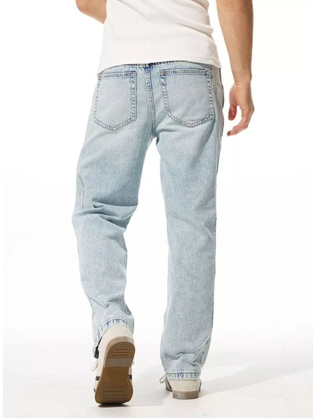 Men's Wide Leg Jeans - cas7m