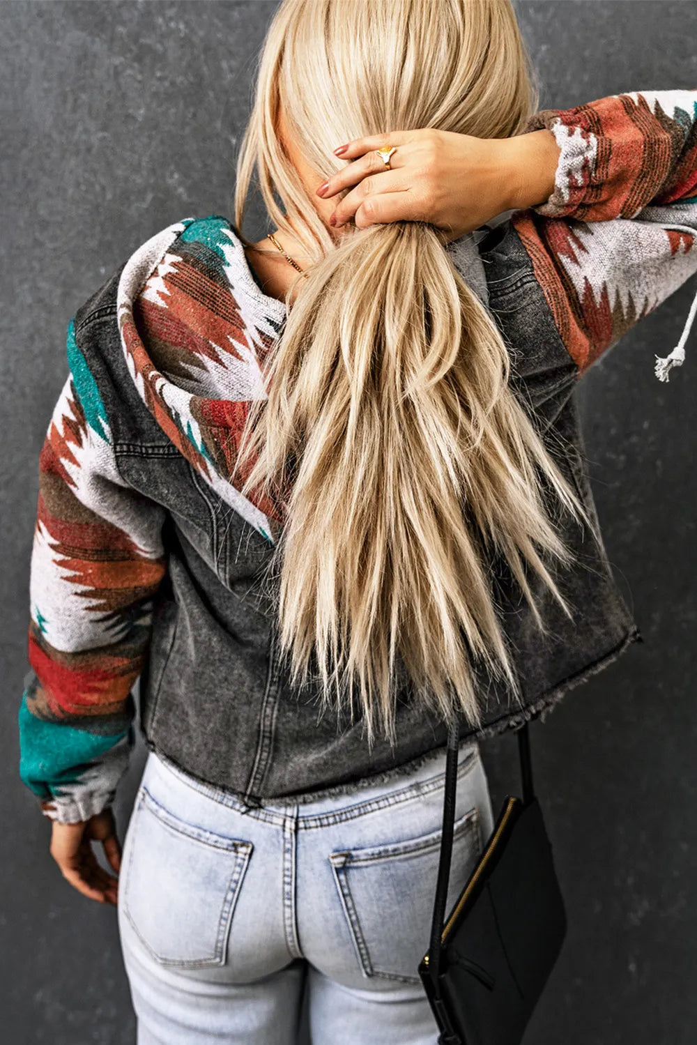 Cozy Cotton-Blend Pullover Hoodie with Drawstring - cas7m
