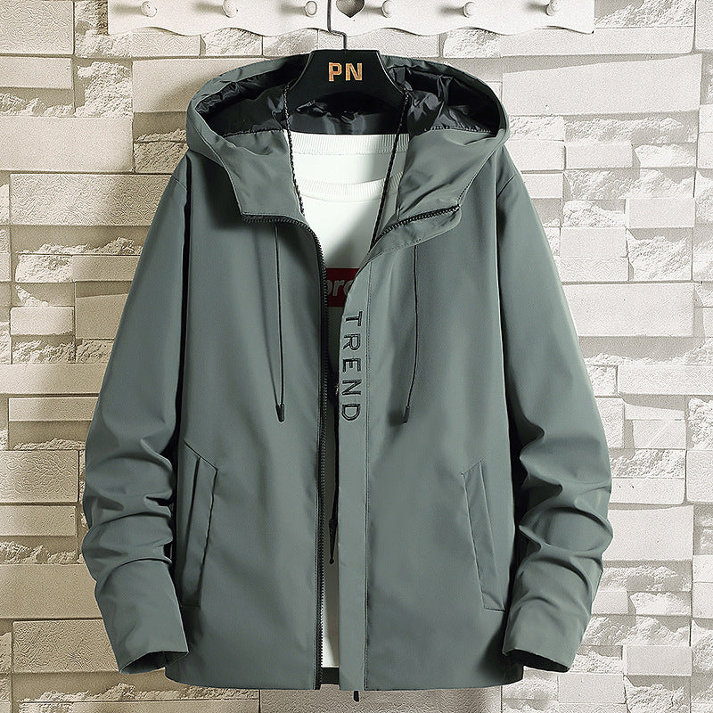 Hooded Coats Are Sporty And Loose To Fit The - cas7m