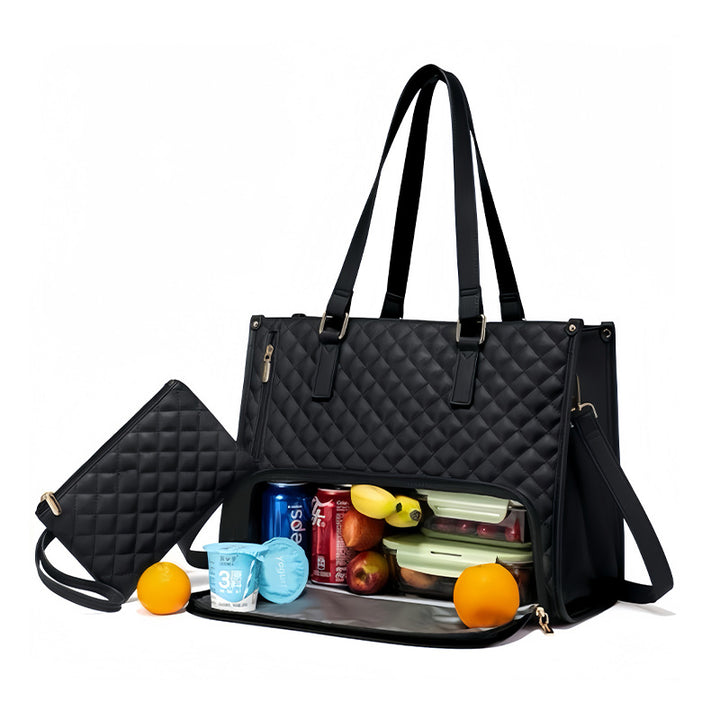 2in1 Tote And Lunch Bag Combo  Extra-large Tote - cas7m