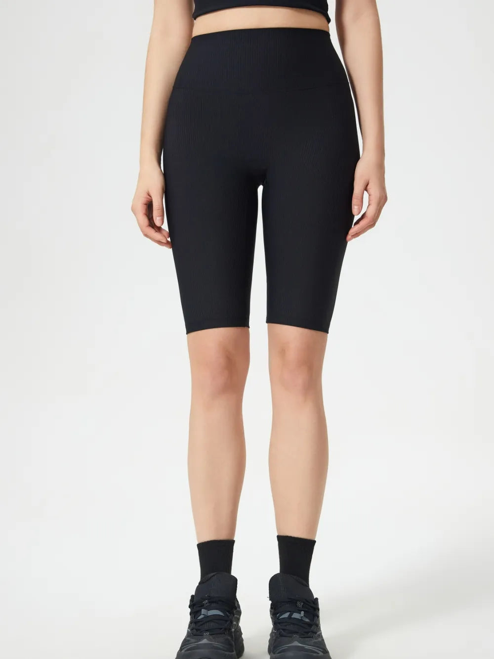 Essential High-Stretch Nylon-Spandex Shorts - cas7m