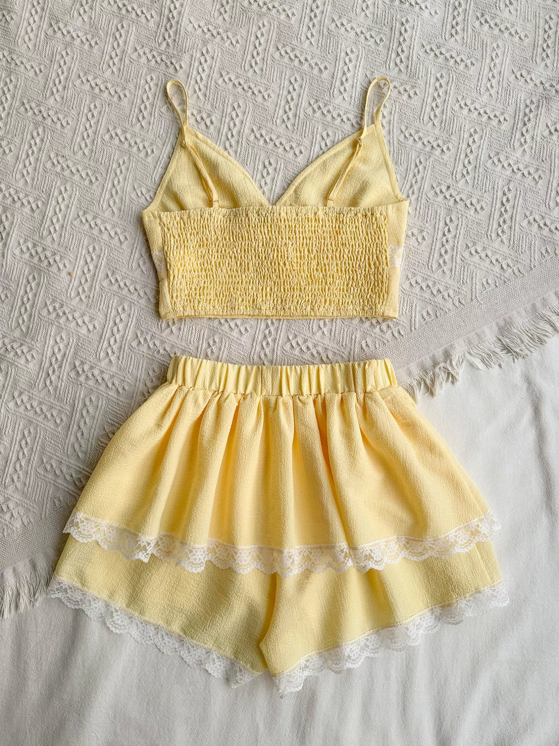 Smocked Cami and Skirt Set - cas7m