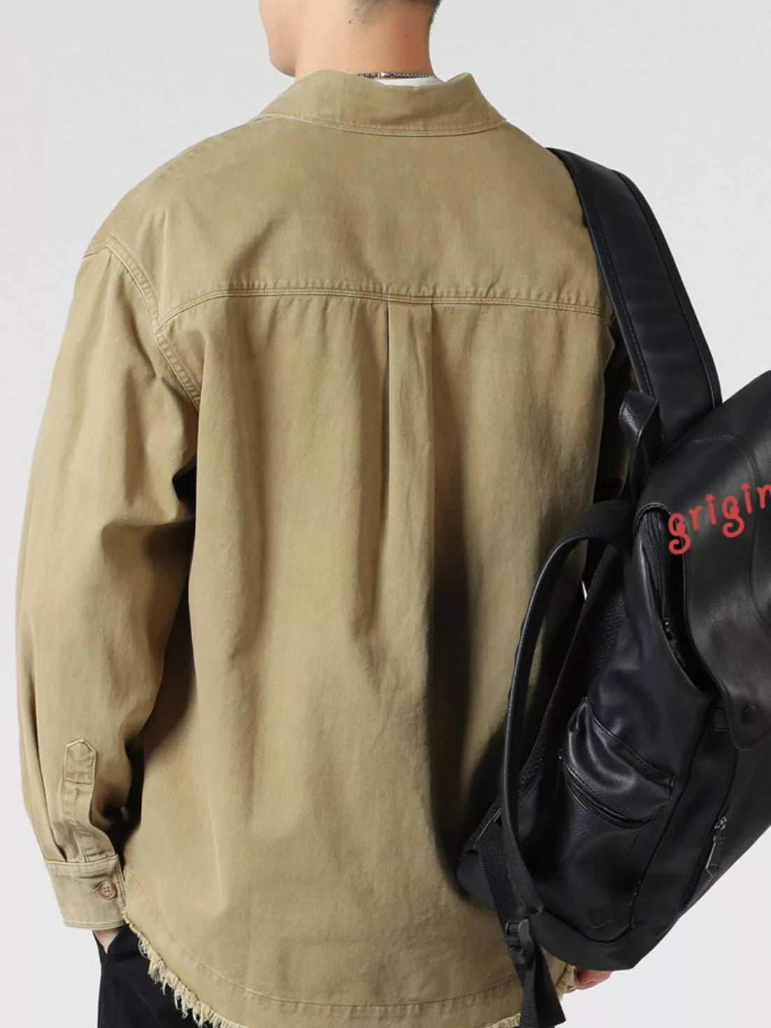 Men's Button Up Long Sleeve Shirt - cas7m