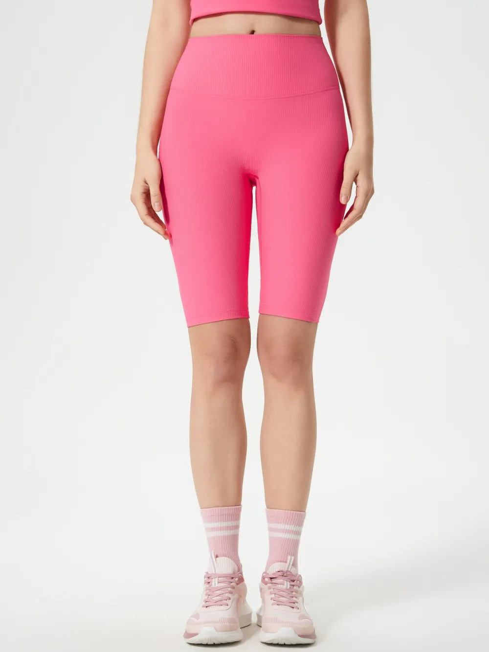 Essential High-Stretch Nylon-Spandex Shorts - cas7m