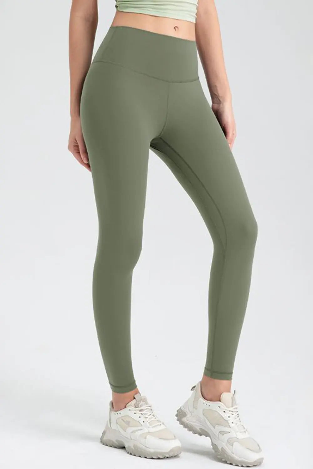 Ultra-Stretch Basic Leggings - High Comfort Nylon Blend - cas7m