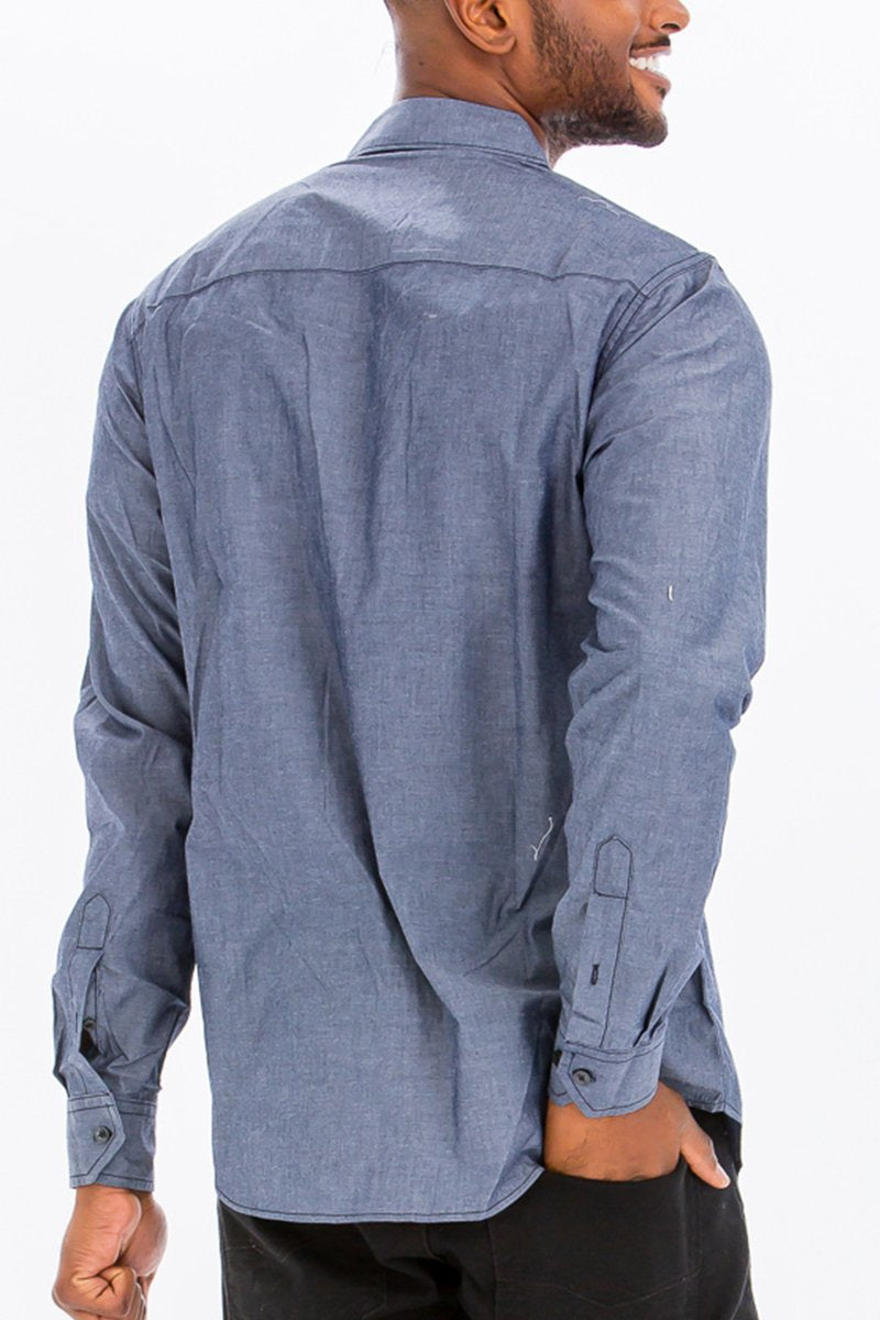 Jayden Outline Stitch Long Sleeve MWLAE20021