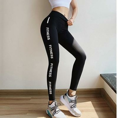 EP Pink Hip Up Fitness Pants Women 4 Way Stretchy Sport Tights legging - cas7m