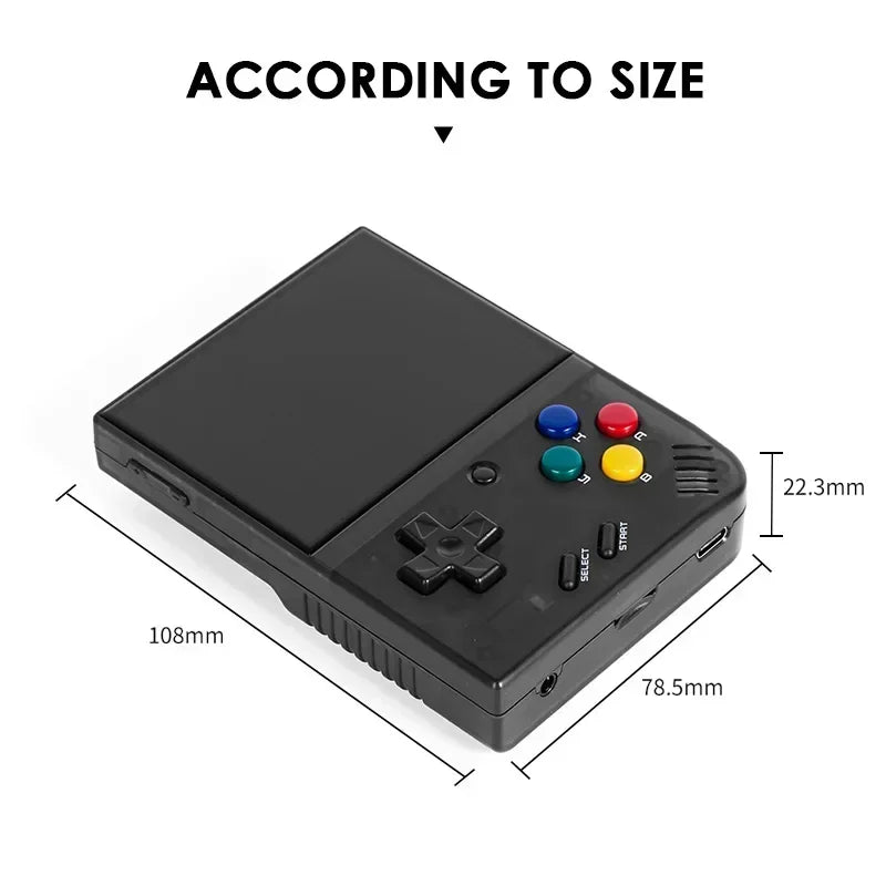 MIYOO Mini Plus Retro Pocket Emulator 3.5" OCA IPS Linux Handheld - cas7m
