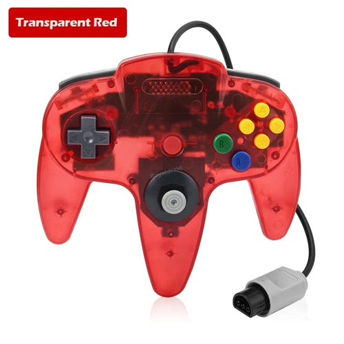 NEW Wired Gamepad for N64 Console Controller for N64 Classic Joystick - cas7m