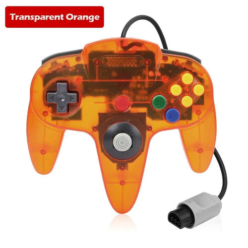 NEW Wired Gamepad for N64 Console Controller for N64 Classic Joystick - cas7m