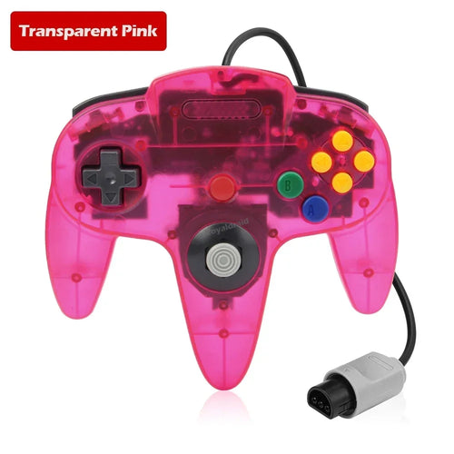 NEW Wired Gamepad for N64 Console Controller for N64 Classic Joystick - cas7m