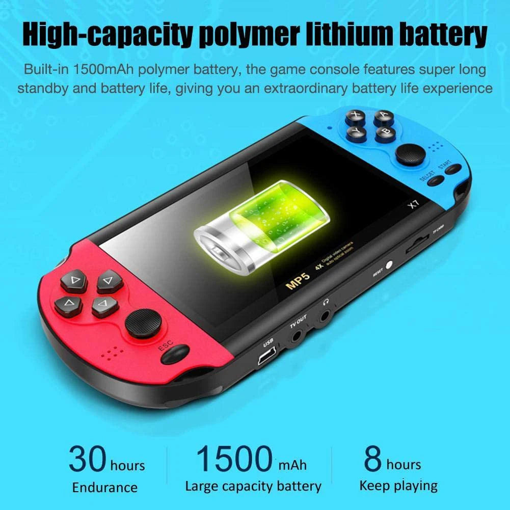 Gaming Portable Handheld Retro Video Game Console Player Portatil Mini - cas7m