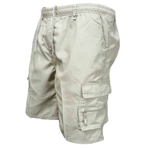 Mens Casual Summer Elastic Waist Shorts - cas7m