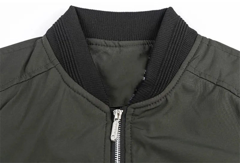 Mens Zipped Up Windbreaker Jacket - cas7m