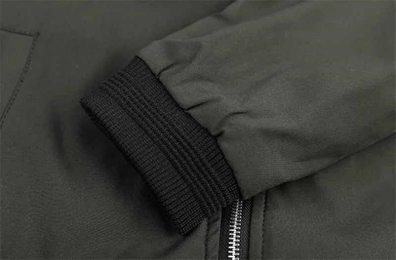 Mens Zipped Up Windbreaker Jacket - cas7m