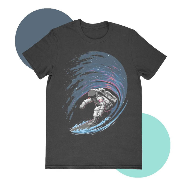 Space surfeing T-shirt - cas7m