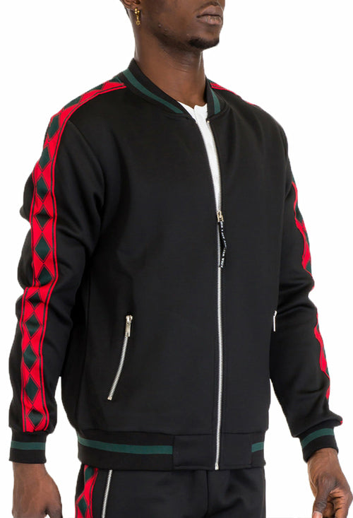 Diamond Tape Track Jacket TJ0794