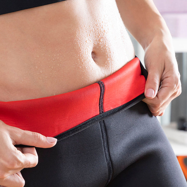 Slimming Knee Length  Sports Leggings with Sauna Effect Swaglia - cas7m