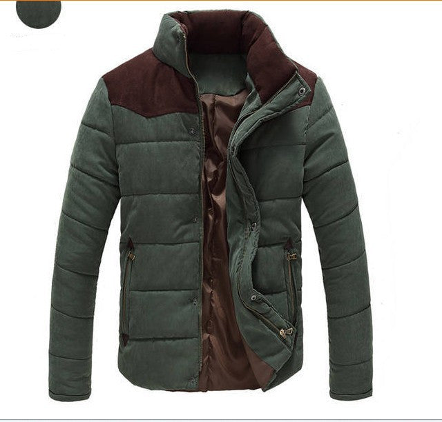 Warm Causal Parkas Male Outerwear Windbreak Jackets Coats - cas7m