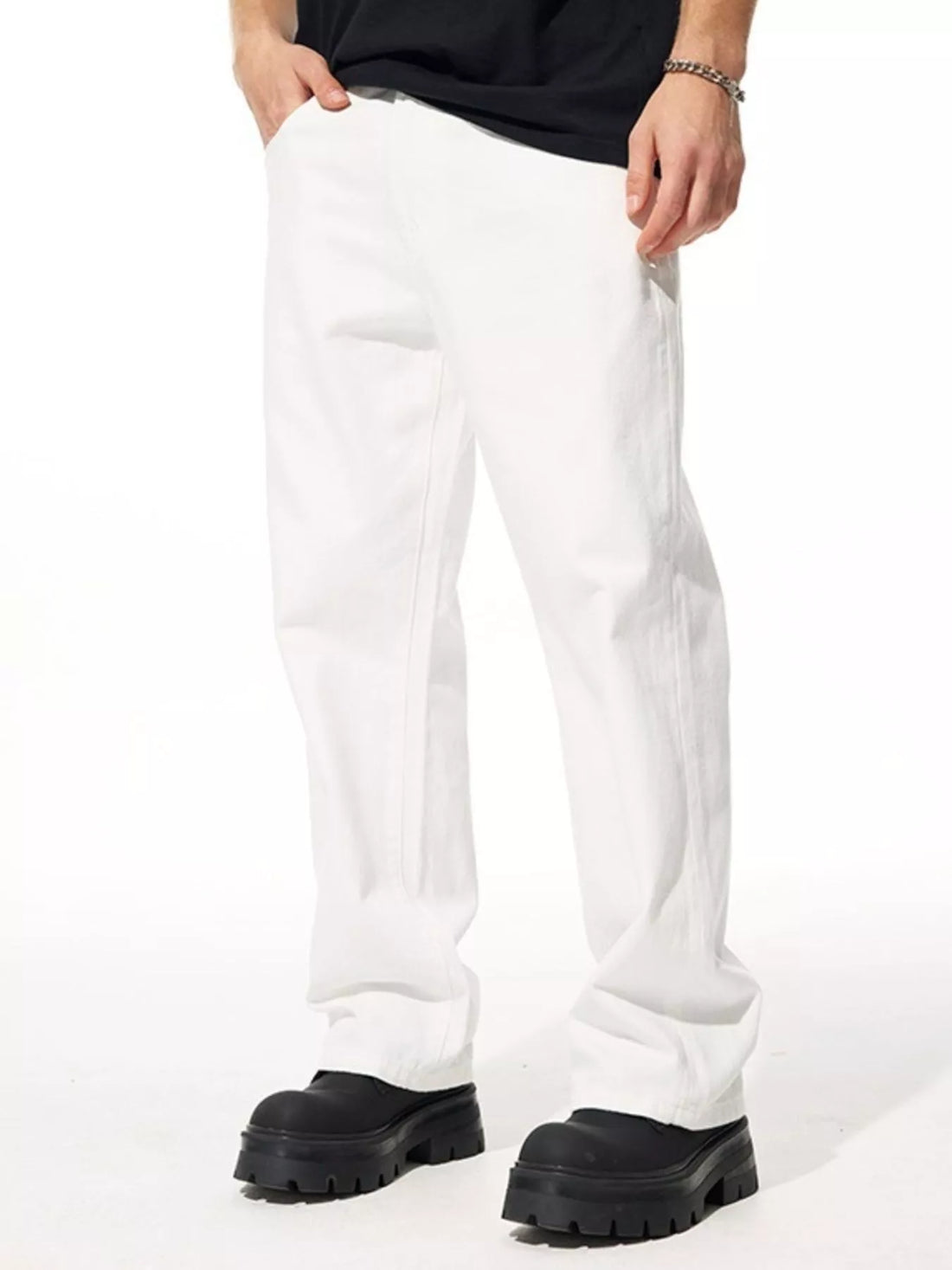 Men's Loose Fit Jeans - cas7m