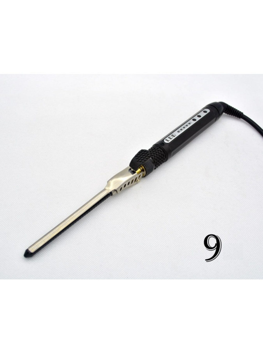 Adjustable Heat Salon-Quality Curling Iron with Anti-Scald Tech - cas7m