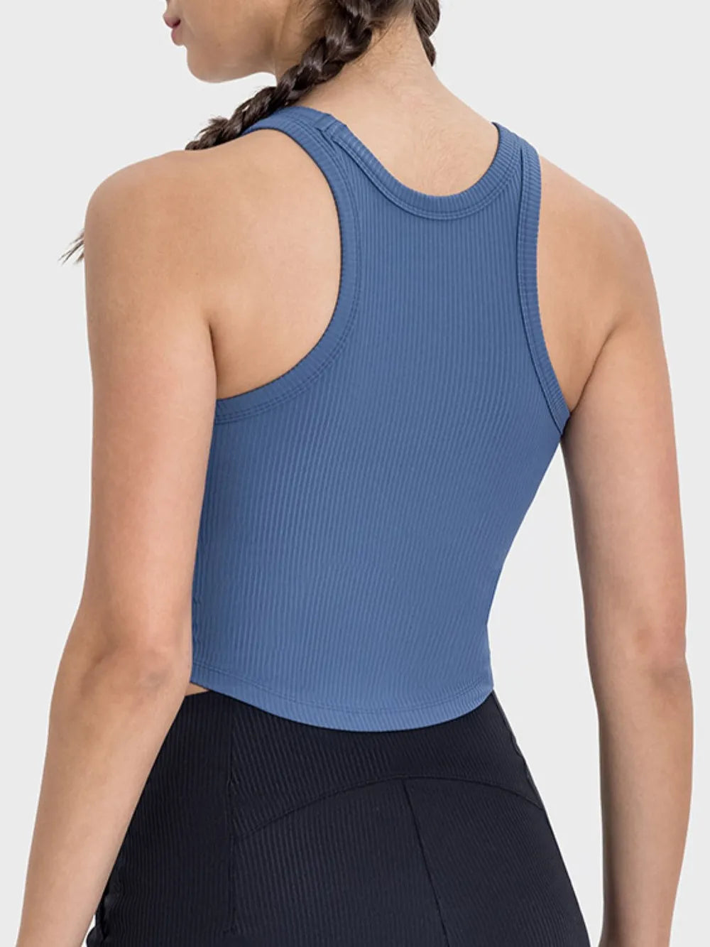 Millennia Round Neck Racerback Active Tank - cas7m