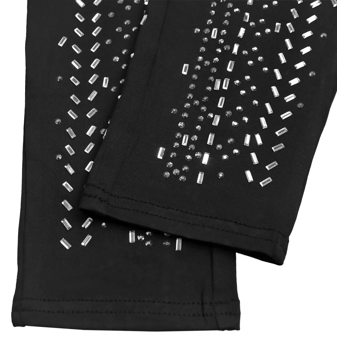 Sparkling Rhinestone Cutout Jumpsuit - cas7m