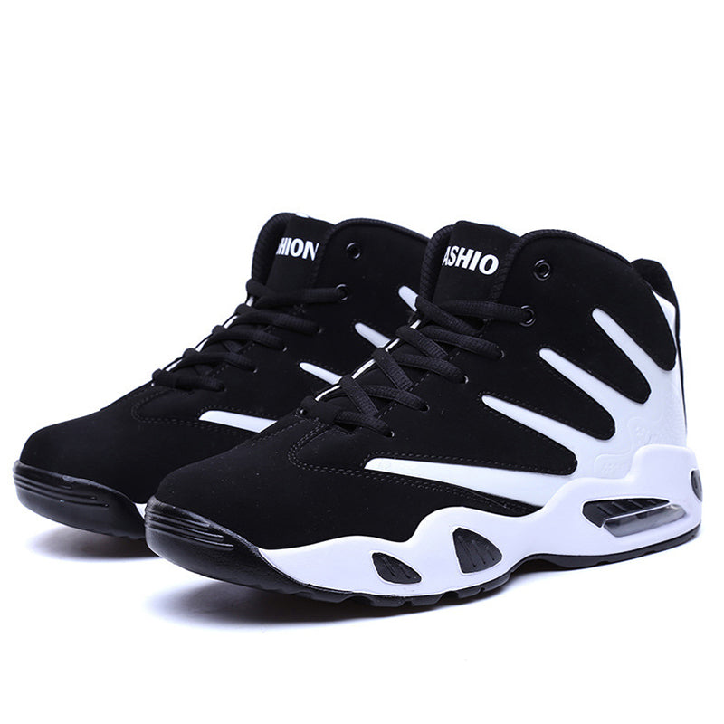 Men Air Cushion Basketball Shoes Wear-resistant Sneakers For Men Hommel Basketball Boots Sneakers Men - cas7m