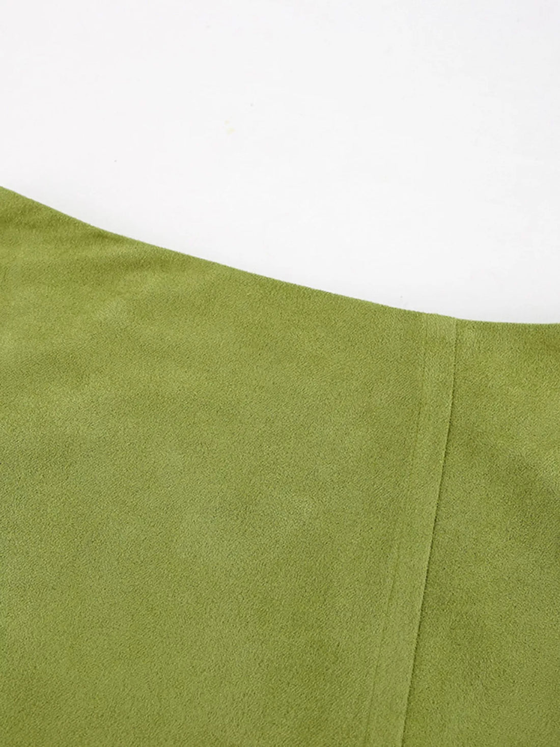 Solid Color Midi Skirt - cas7m
