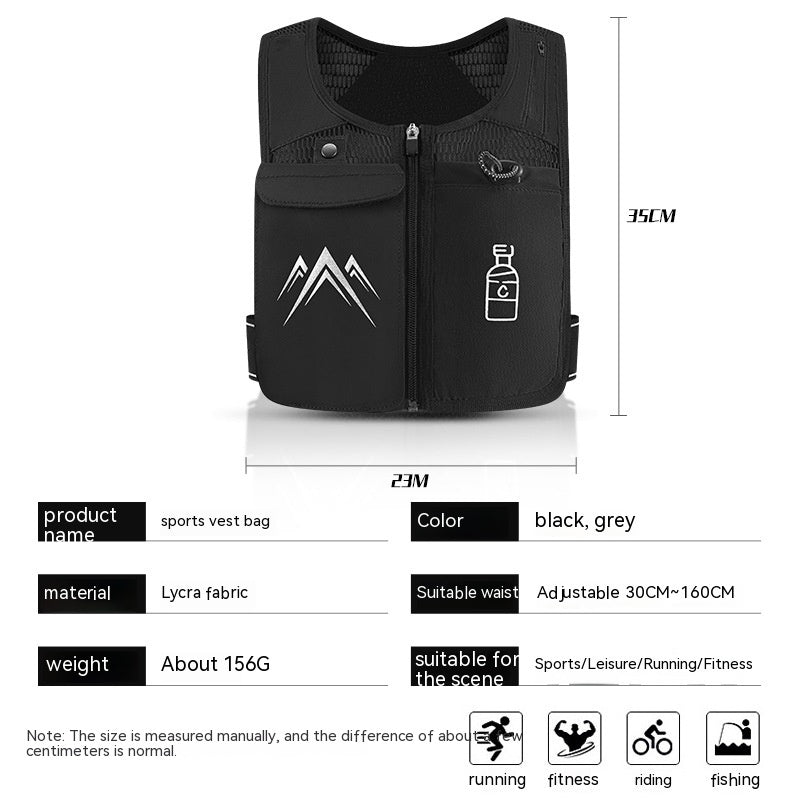 Sports Vest Running Vest Mobile Phone Bag - cas7m