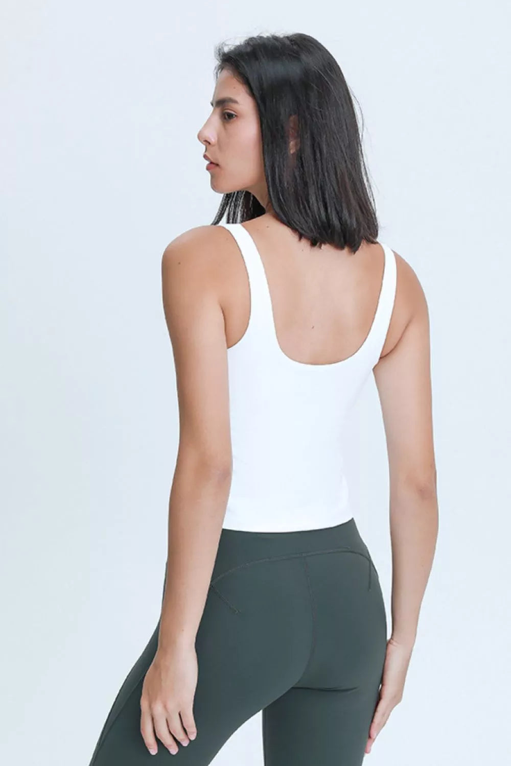 Millennia V Neck Active Tank - cas7m