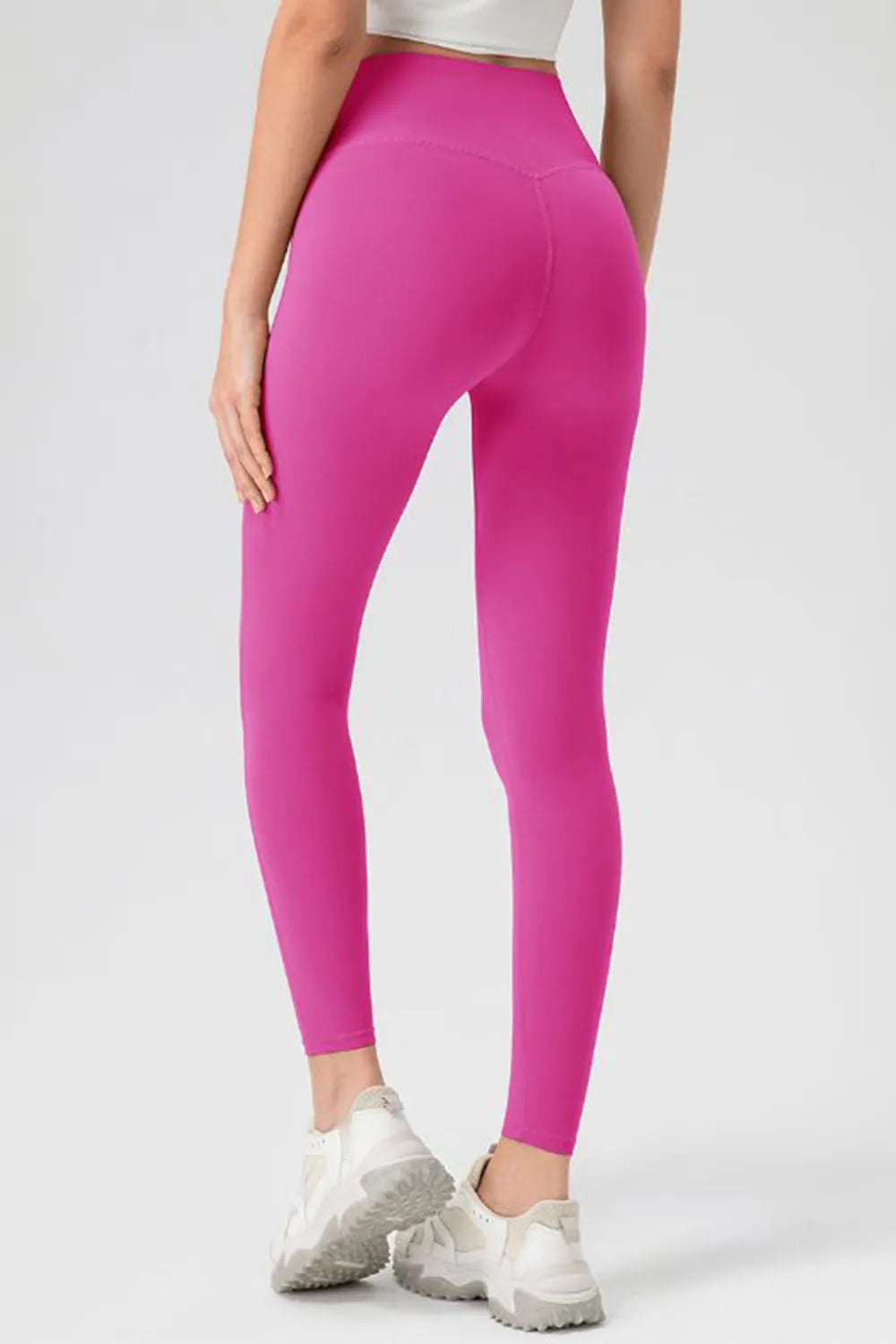 Ultra-Stretch Nylon Leggings for Everyday Comfort - cas7m