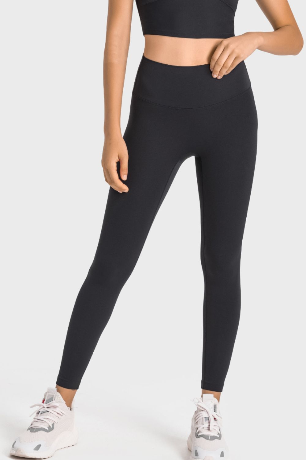 StretchFit Nylon-Spandex Basics: Women's Leggings - cas7m
